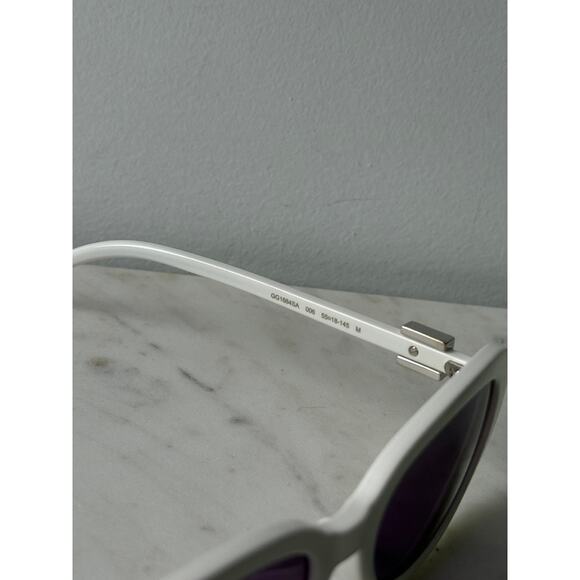 SALE! NEW Gucci GG1684SA G String White Logo Sunglasses - Picture 8 of 10